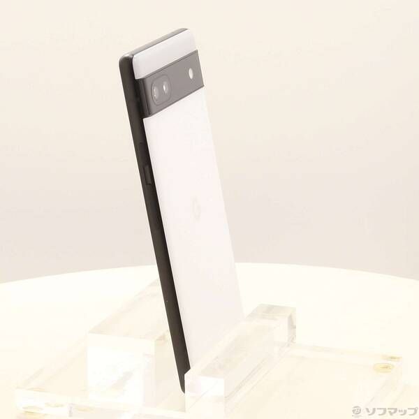 中古品〕 Google Pixel 6a 128GB チョーク GB17L au SIMフリー【352