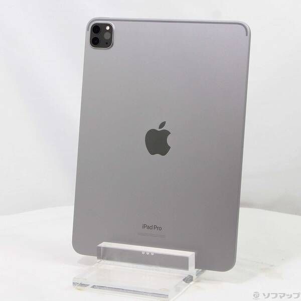 中古品〕 iPad Pro 11インチ 第4世代 128GB スペースグレイ MNXD3J／A
