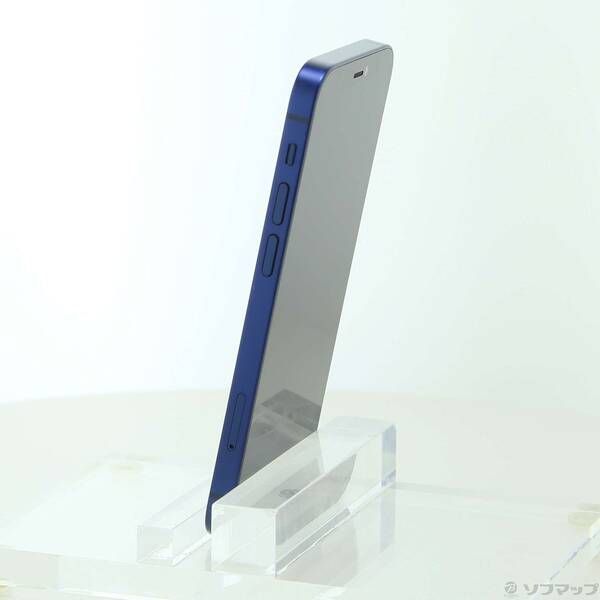 中古品〕 iPhone12 mini 64GB ブルー MGAP3J／A SIMフリー【262