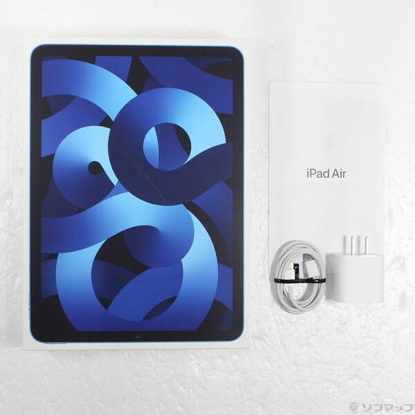 中古品〕 iPad Air 第5世代 64GB ブルー MM9E3J／A Wi-Fi【251