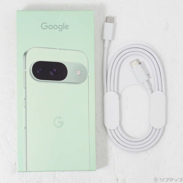中古品〕 Google Pixel 9 128GB ウィンターグリーン G1B60 SIMフリー