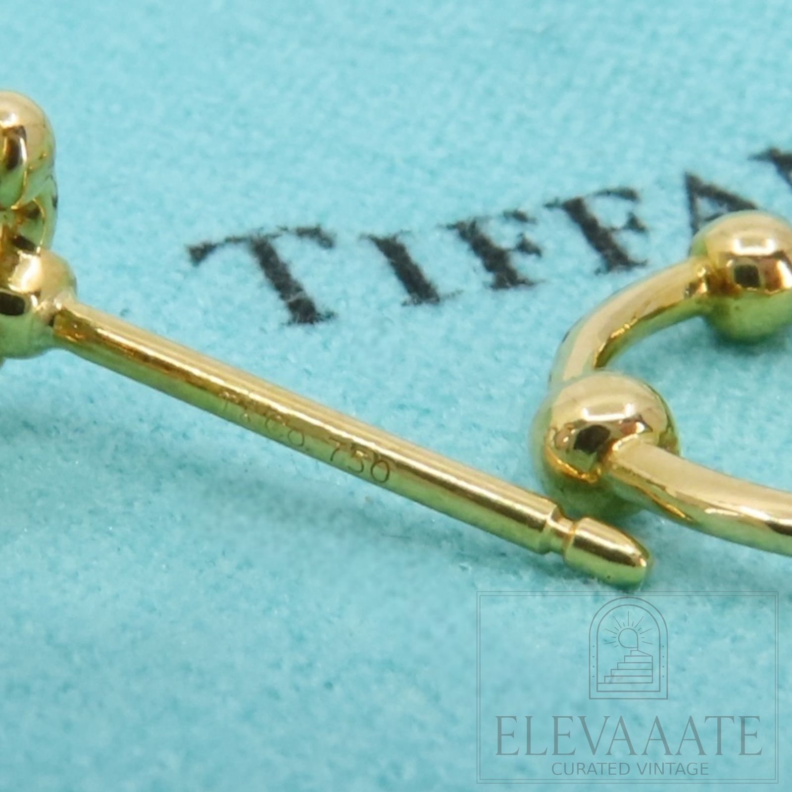 美品 Tiffany&Co. ティファニー グラジュエイテッド ダブル サークル