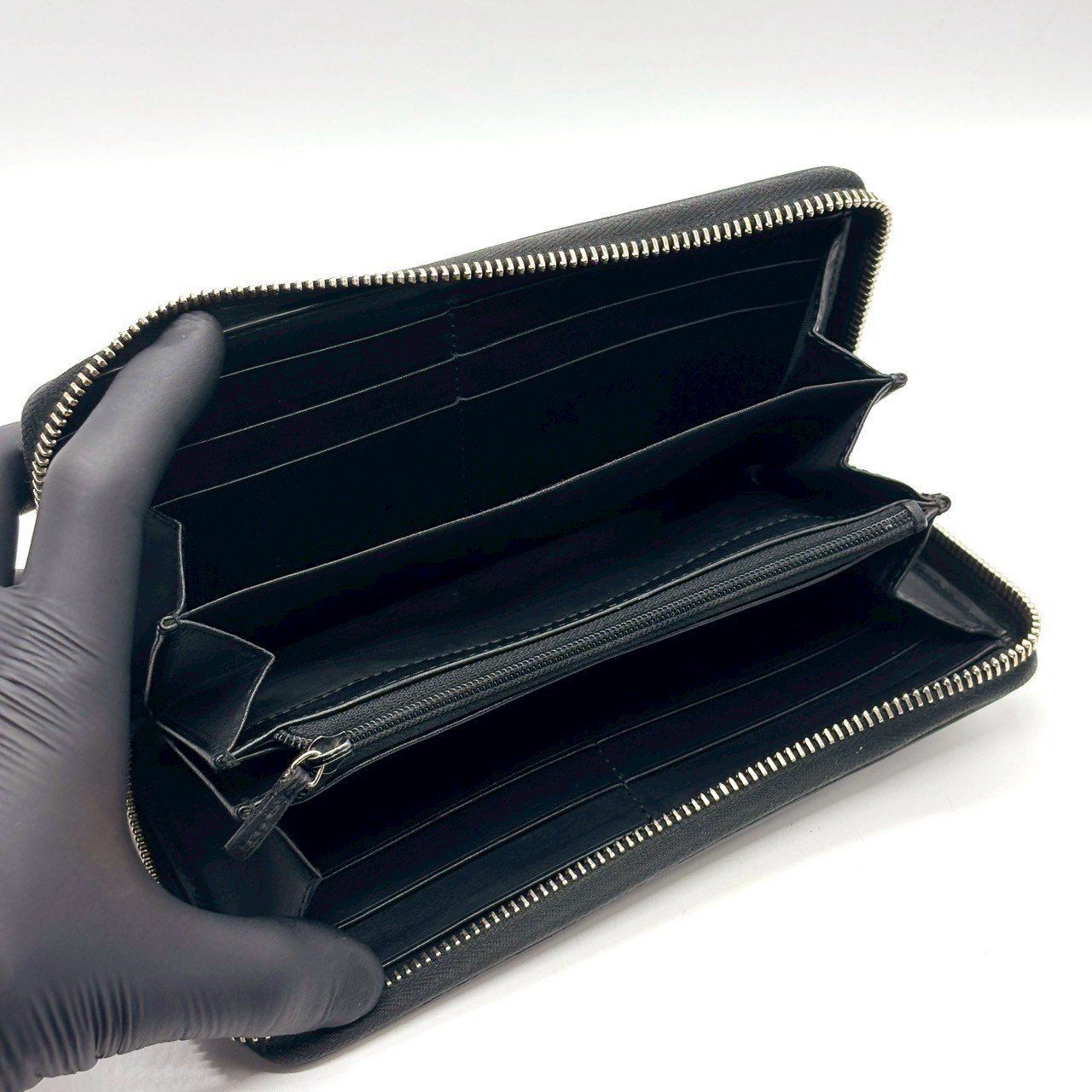 静かに格が伝わる】 GUCCI 長財布 グッチシマ シェリーライン ラウンド