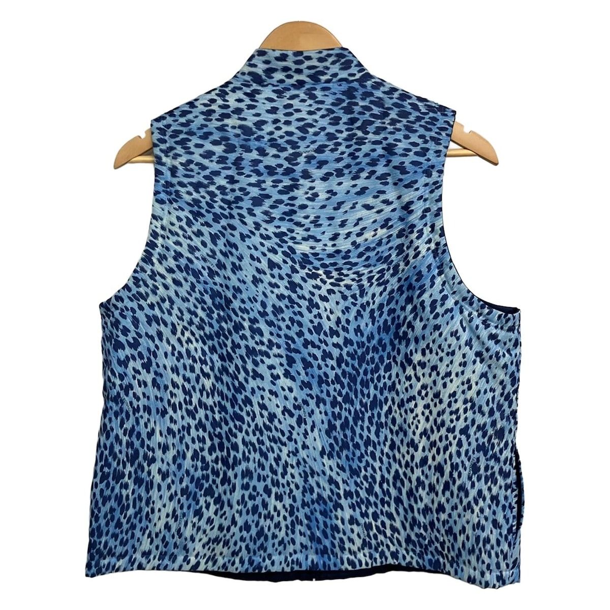 レオナールスポーツ ベスト サイズF レディース美品 - ブルー×ダーク