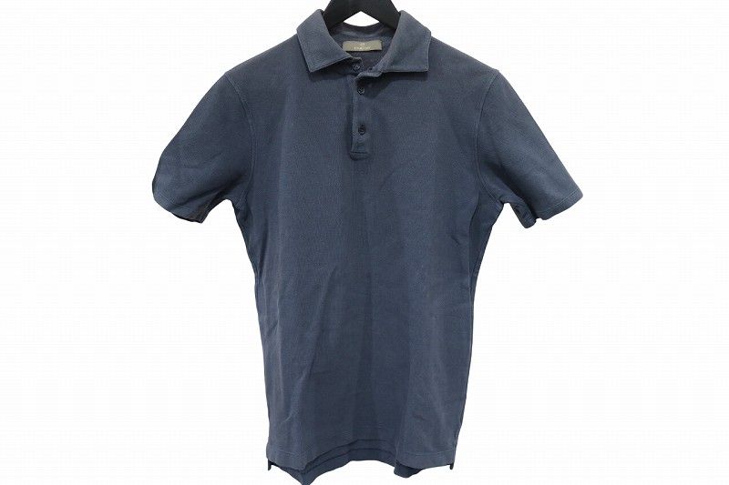 クルチアーニ cruciani ポロシャツ 半袖 鹿の子 コットン 綿
