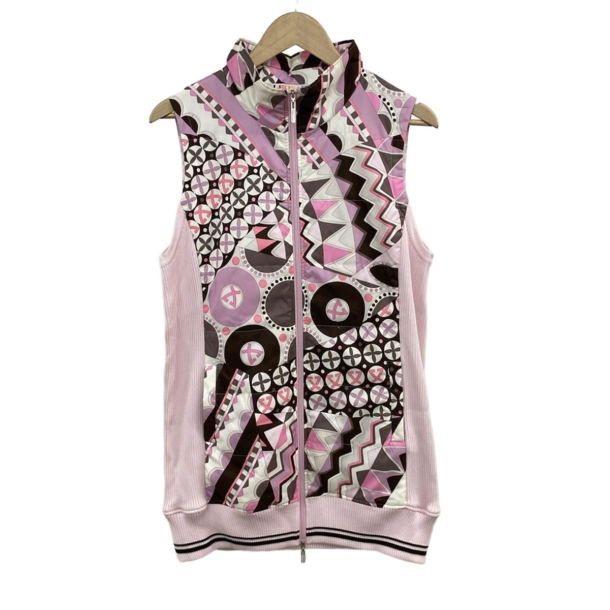 レオナールスポーツ ベスト サイズ42 L レディース美品 - ライトピンク