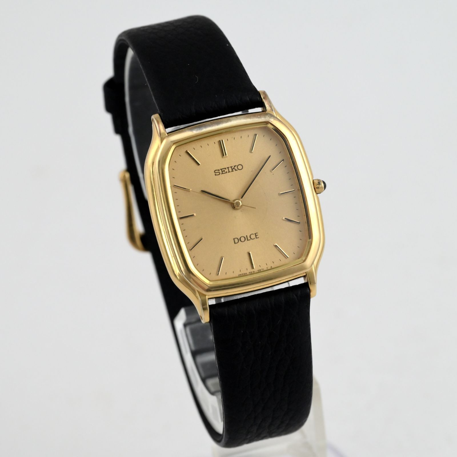 ☆稼動品☆　SEIKO ドルチェ5E31-5B30　SGP30 セイコー Dolce Seiko Dolce Gold Tone Tank Shape QUARTZ SGP30