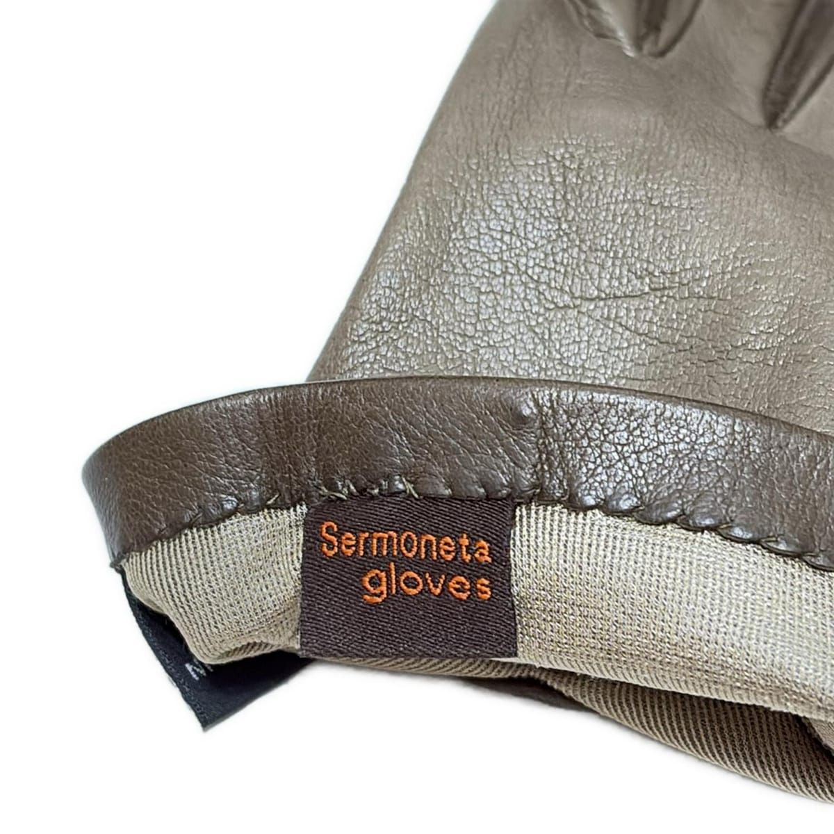 Sermoneta gloves ダークブラウングローブ イタリア製 Sermoneta gloves(セルモネータグローブス) 手袋 レディース - ダーク