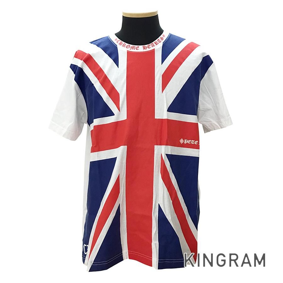クロムハーツ CHROME HEARTS ユニオンジャック メンズ Tシャツ クロムハーツ CHROME HEARTS ユニオンジャック メンズ Tシャツ