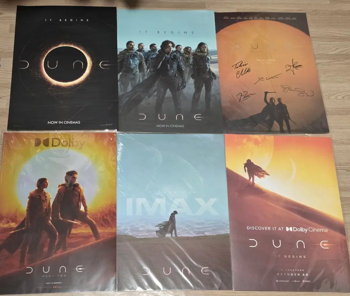 デューン ポスター セット ドルビー IMAX など