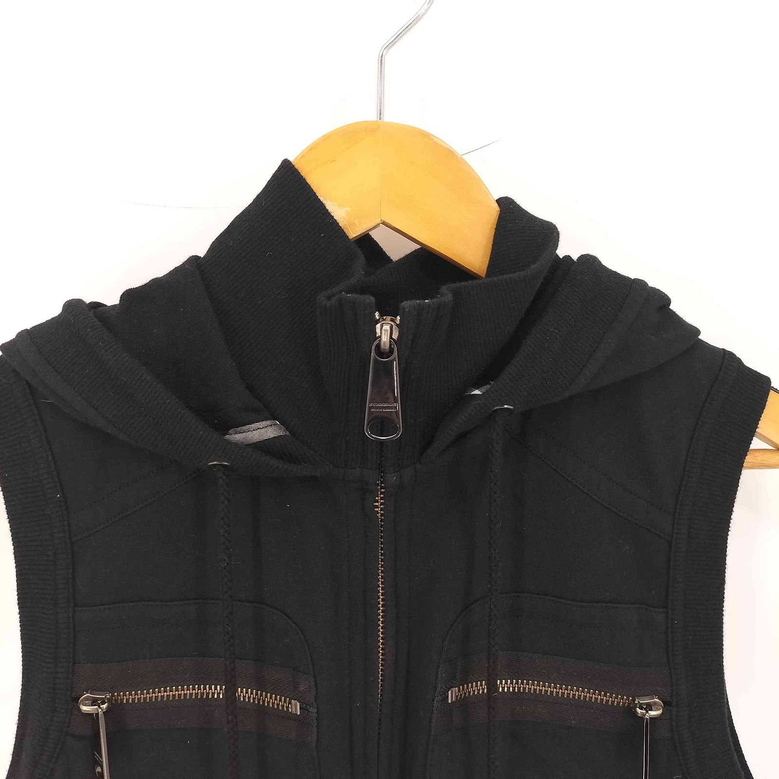 BURBERRY BLUE LABEL ジップアップパーカーノバチェック 38 【公式通販】
