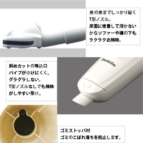  マキタ コードレス掃除機 充電式クリーナー 10.8 V 本体付属バッテリー 搭載モデル CL 102 DW m 6021 af 1 f その他 キッチン 食器
