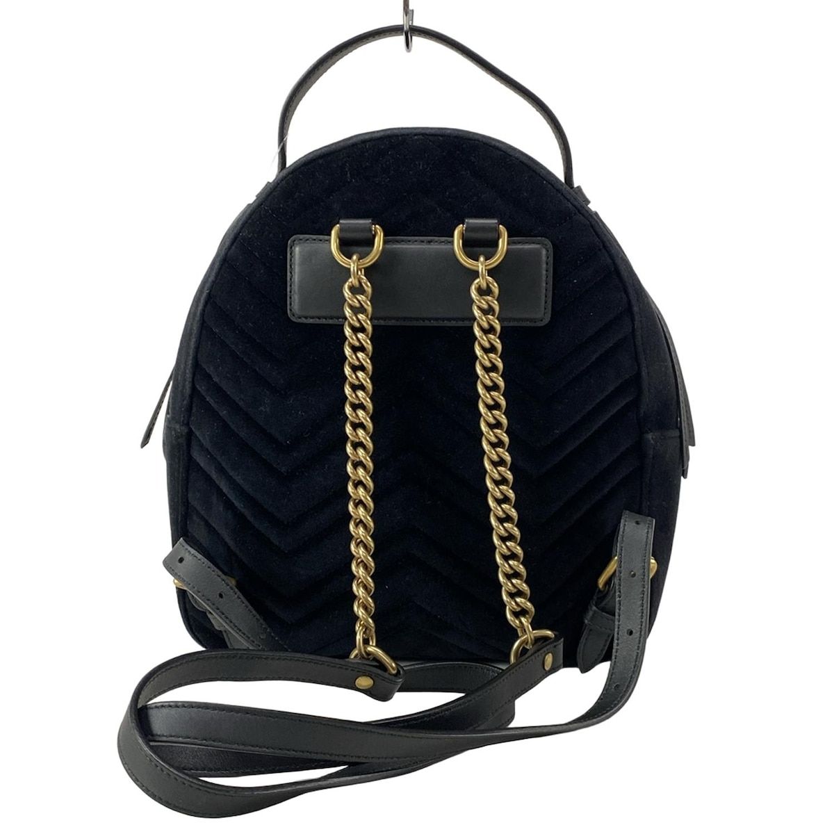 GUCCI(グッチ) リュックサック GGマーモント バックパック 524568 黒