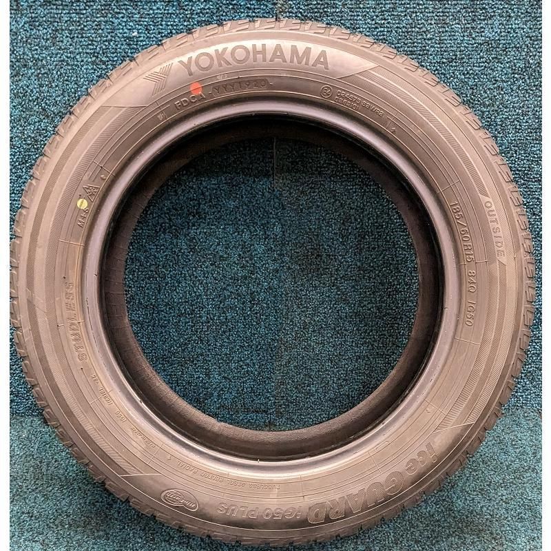 2020年製 185/60R15 84Q YOKOHAMA ice GUARD iG50 Plus 中古