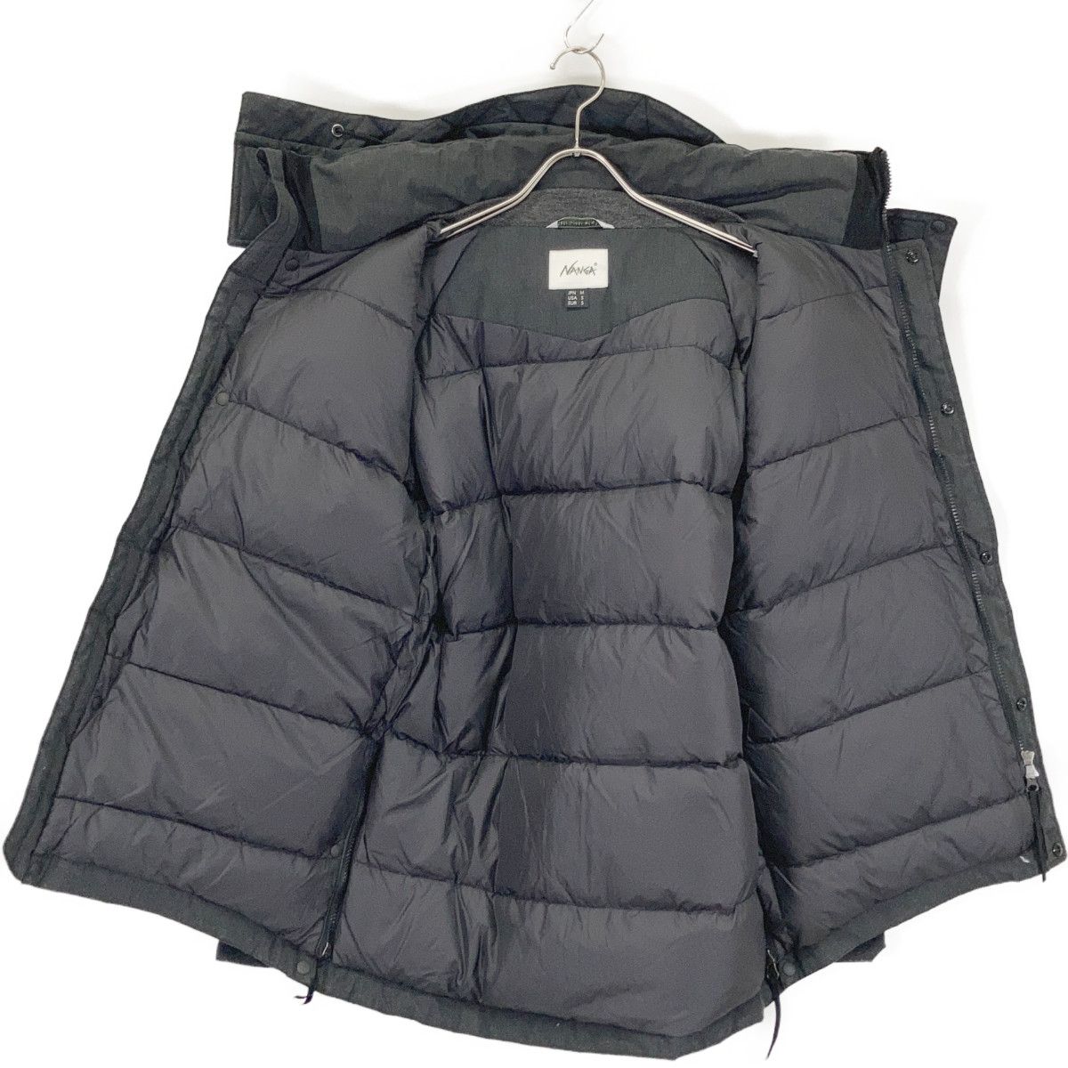 NANGA ナンガ ﾀﾞｰｸｸﾞﾚｰ TAKIBI/焚火 ﾀﾞｳﾝｼﾞｬｹｯﾄ M - メルカリ