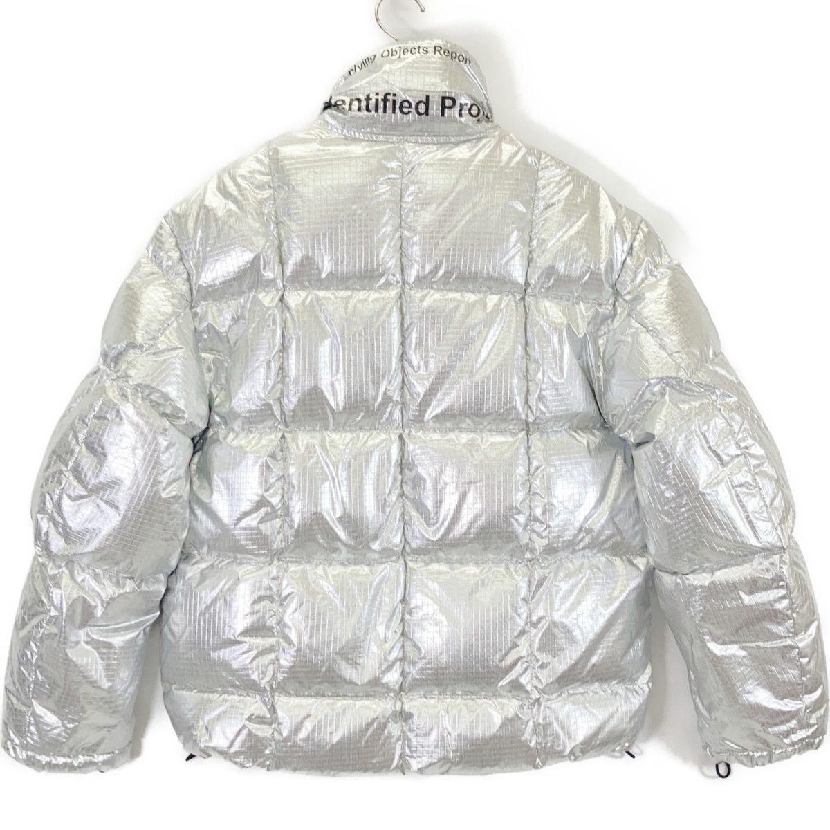 DIESEL ディーゼル A03145 ｼﾙﾊﾞｰ 襟切り替え ｼﾞｯﾌﾟｱｯﾌﾟﾅｲﾛﾝﾀﾞｳﾝｼﾞｬｹｯﾄ