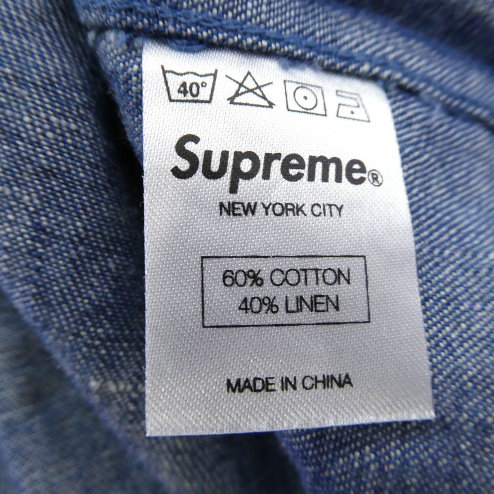 Supreme シュプリーム 10AW Denim L/S Shirt デニム ロング スリーブ