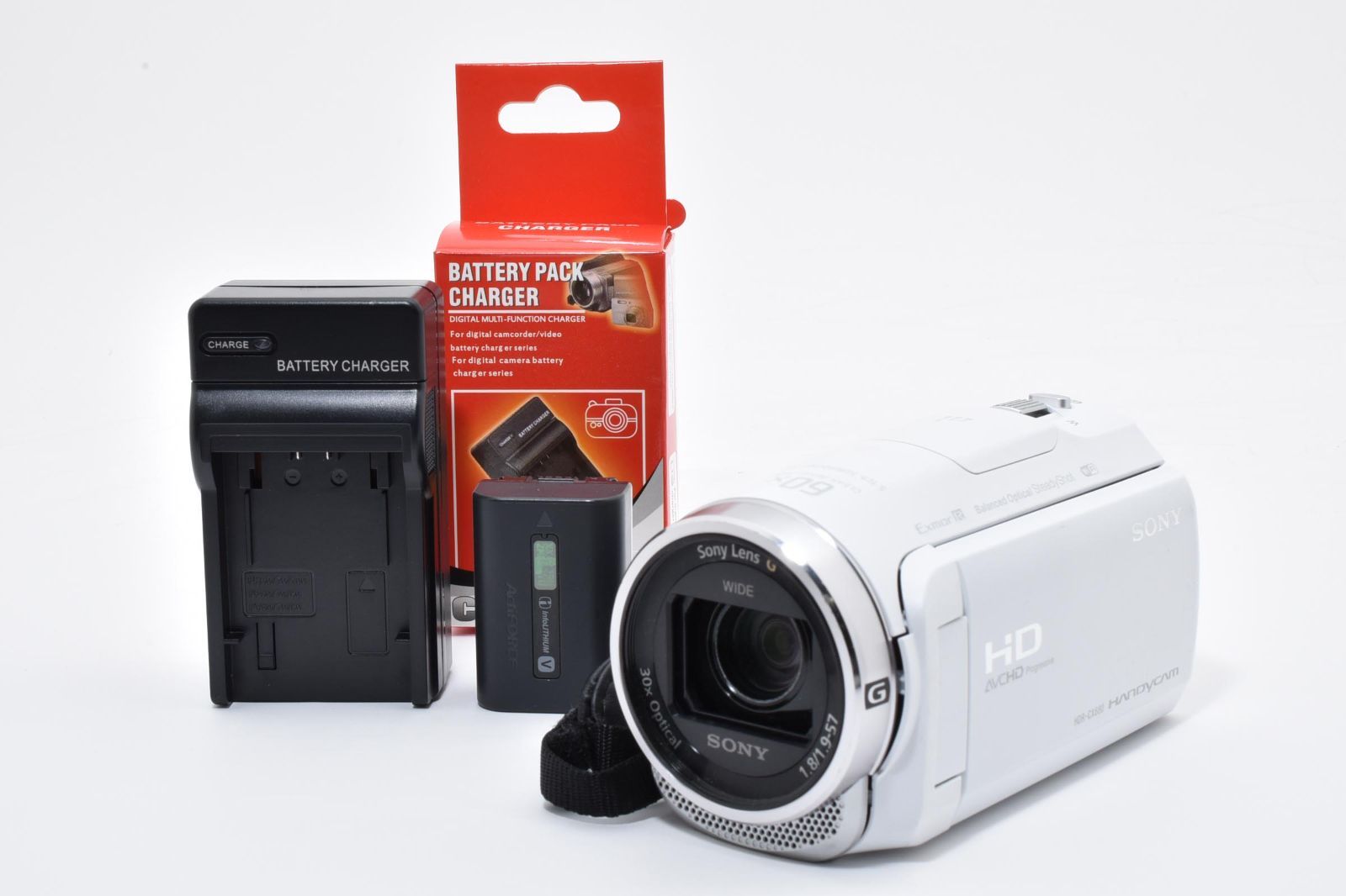 SONY ソニー HDR-CX680 ホワイト 動作OK 返金保証 /2599 - メルカリ