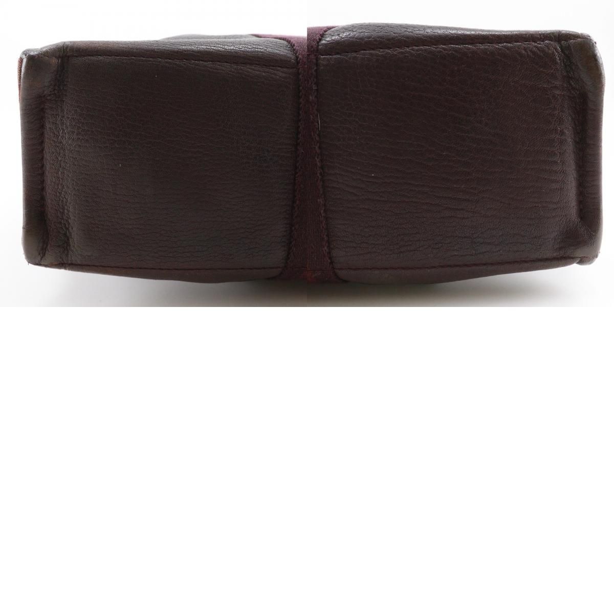 HERMES】エルメス サックフールトゥMM ハーフレザー コットン  