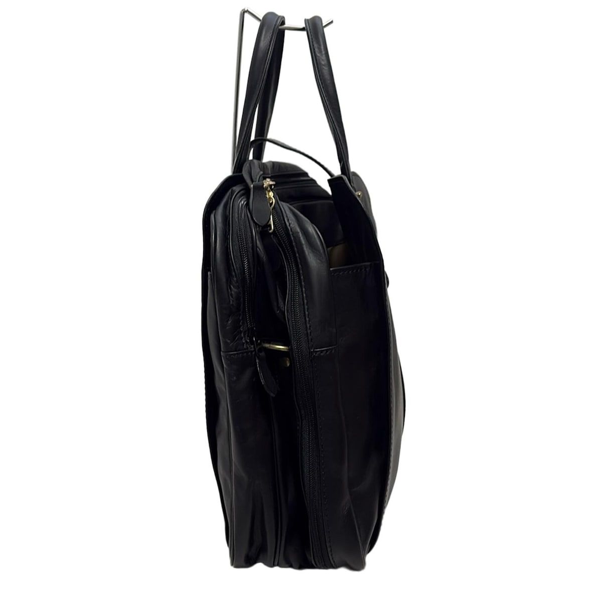 【極美品】森田鞄製作所 モリタカバン レザー ボストンバッグ 森田鞄製作所(モリタカバンセイサクショ) ボストンバッグ - 黒 本体