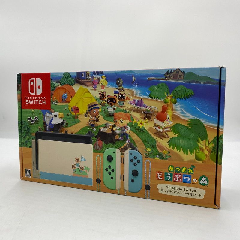 中古品】 Nintendo Switch ニンテンドースイッチ 本体 あつまれ 