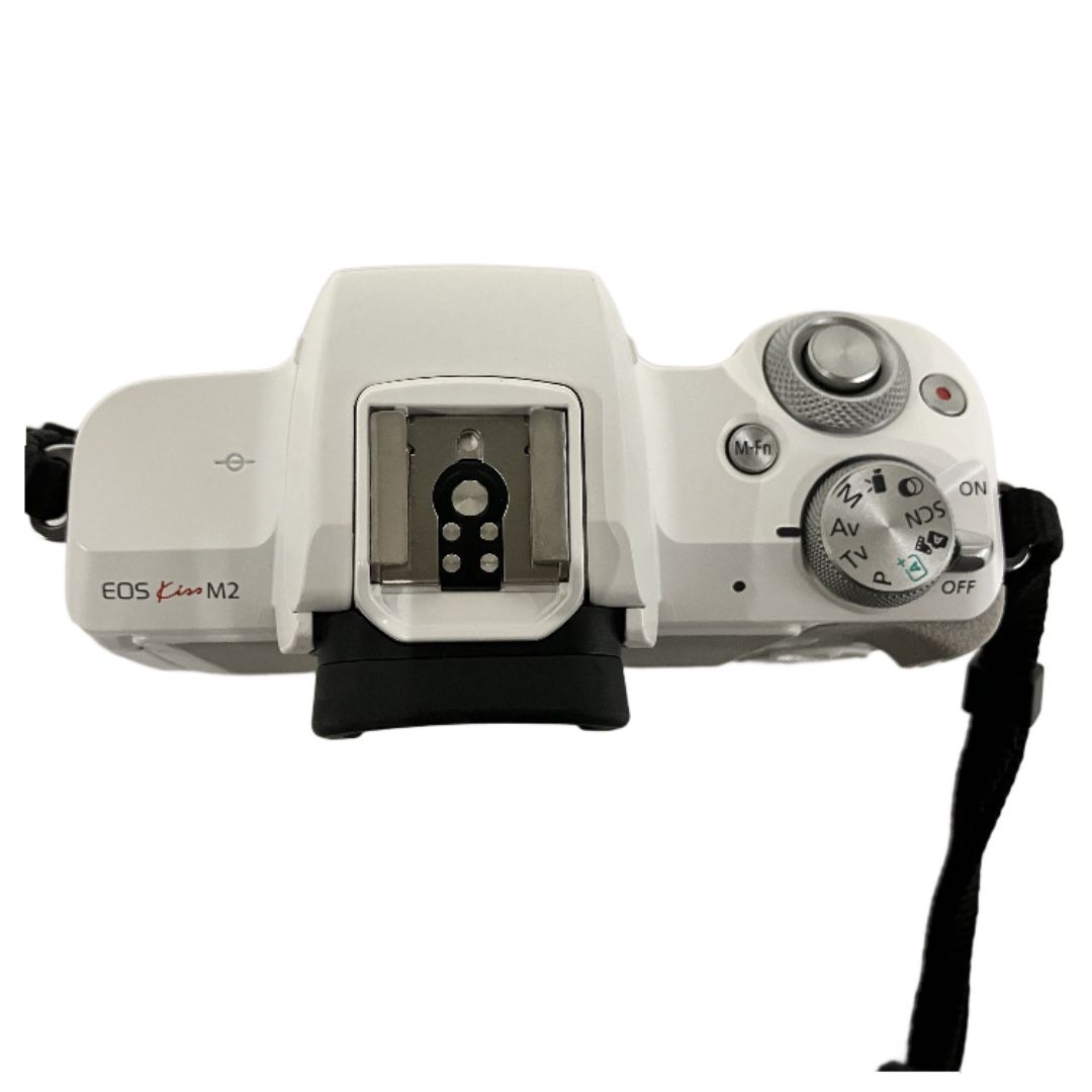 Canon EOS Kiss M2 EF-M 15-45mm 3.5 6.3 IS STM 22mm ダブルレンズ