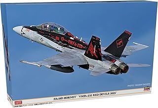 ハセガワ 1/48F/A-18DﾎｰﾈｯﾄVMFA-232ﾚｯﾄﾞﾃﾞﾋﾞﾙｽﾞ2025 07562 スケール