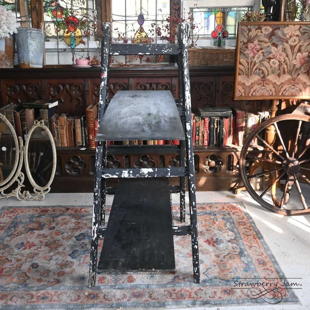 L3710-105 英国アンティーク ラダー ステップラダー プランター