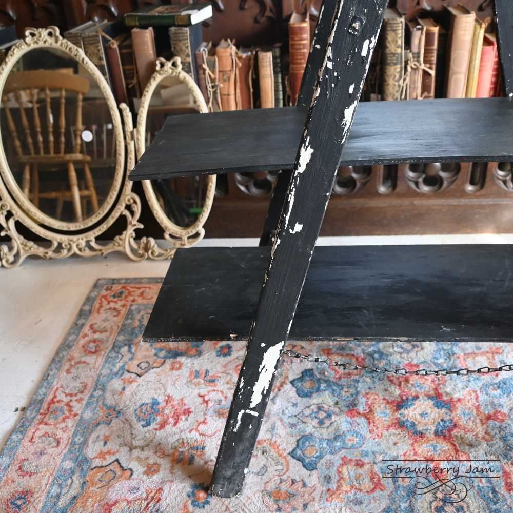 L3710-105 英国アンティーク ラダー ステップラダー プランター