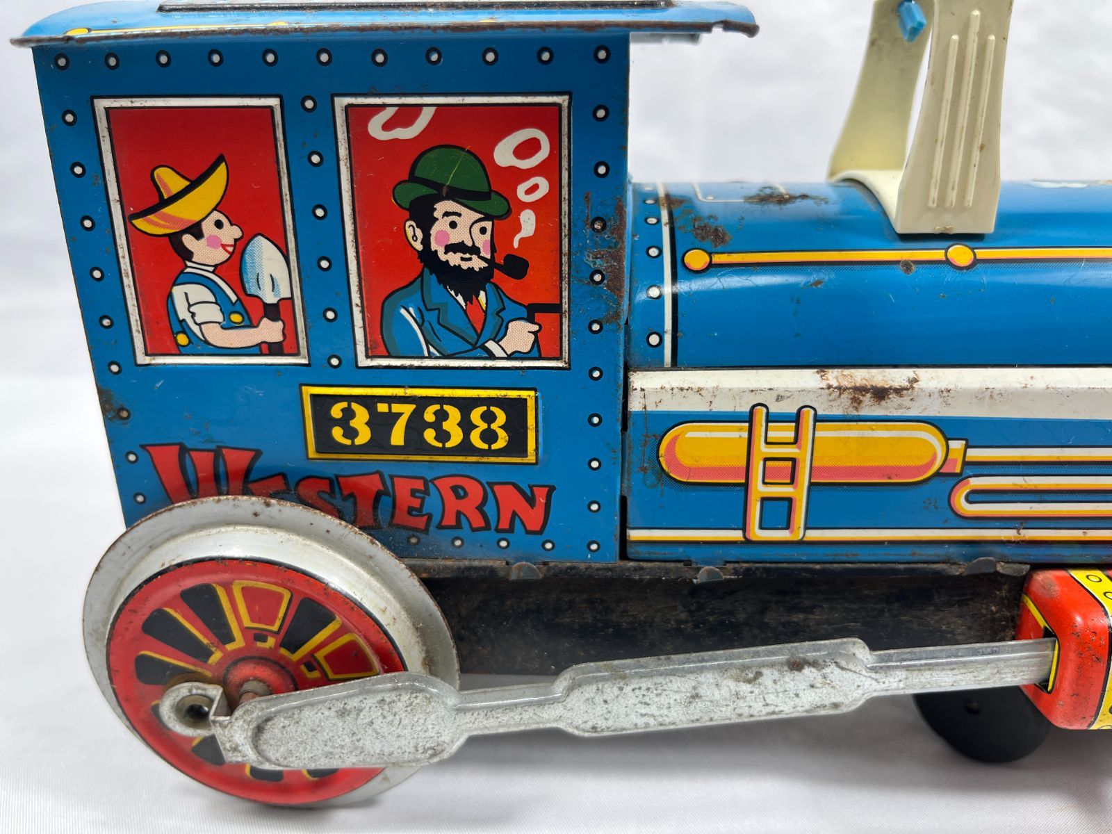 ジャンク品 MODERN TOYS WESTERN ウエスタン 3738 ブリキ玩具 ブリキ