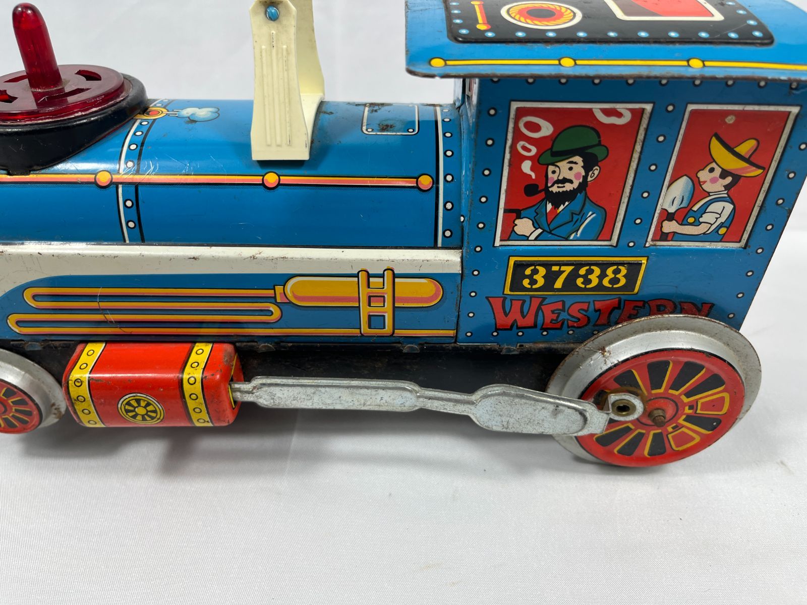 ジャンク品 MODERN TOYS WESTERN ウエスタン 3738 ブリキ玩具 ブリキ