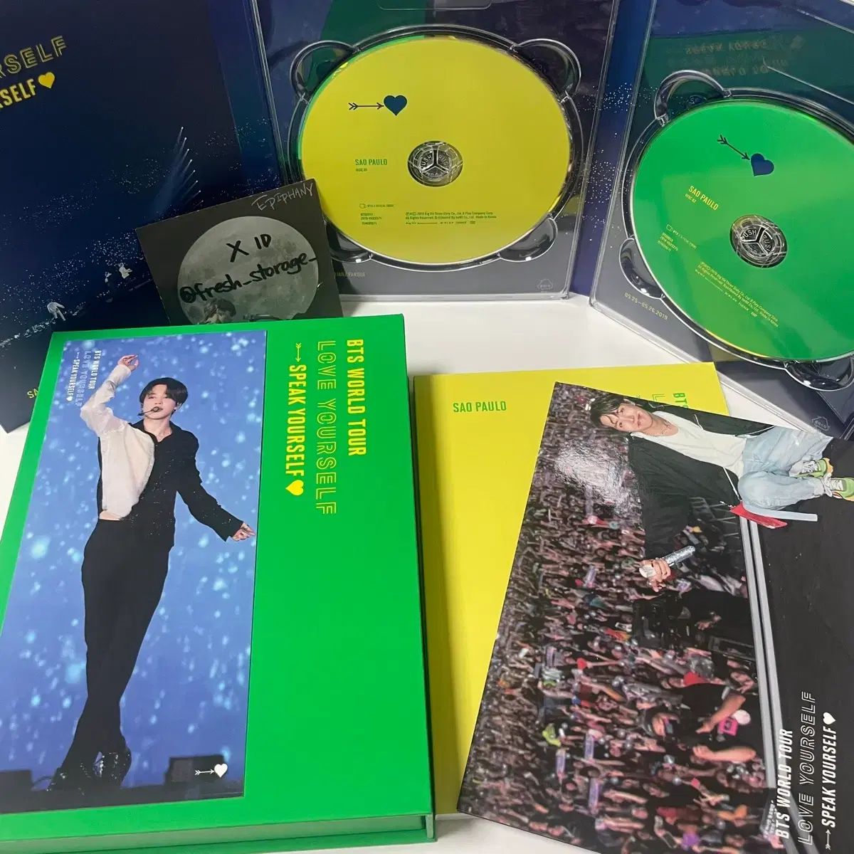 BTS SPEAK YOURSELF サンパウロ DVD ジミン ブックマーク サンパウロ