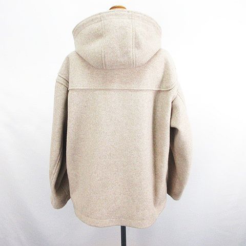 EAST BOY ダッフルコート ベージュ フード付き イーストボーイ EAST BOY ダッフルコート アウター 長袖 ショート丈 F