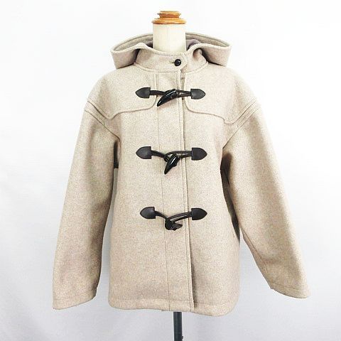 EAST BOY ダッフルコート ベージュ フード付き EASTBOY イーストボーイ ダッフルコート ベージュ 11号 通学 スクール