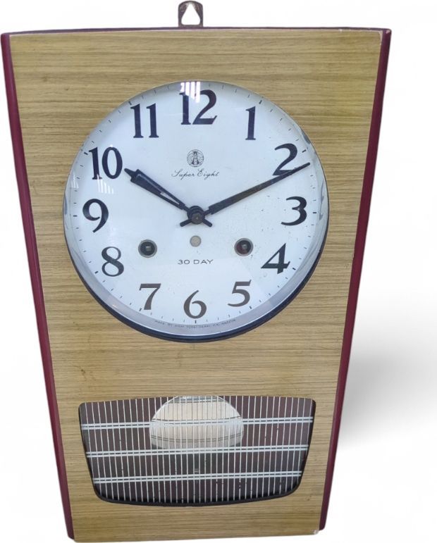 愛知時計電機（AICHI TOKEI DENKI）製 「Super Eight」30DAY 振り子式