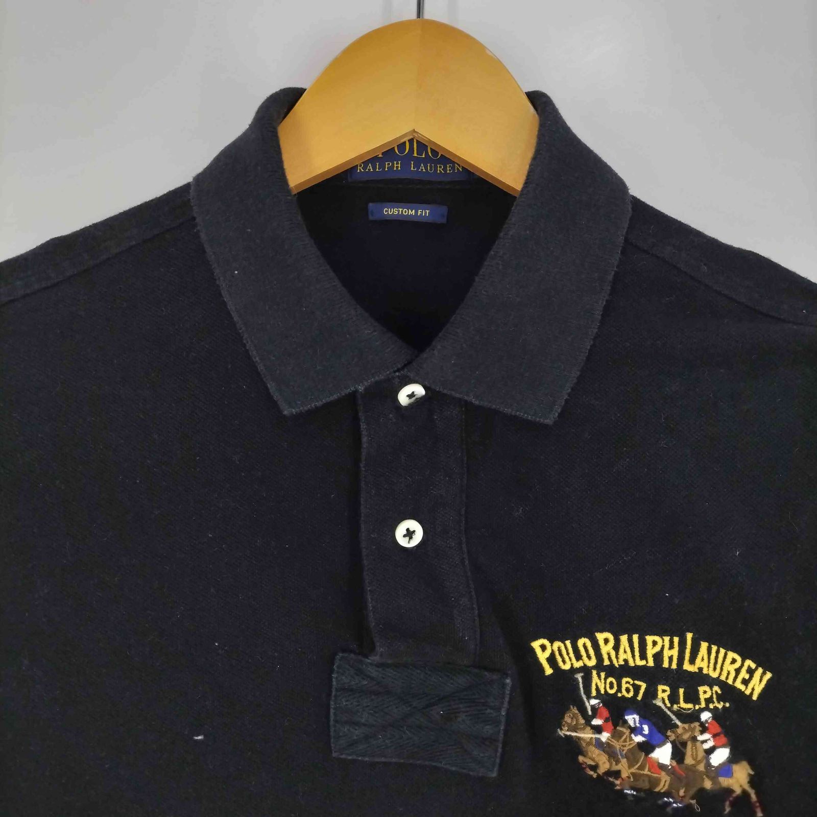 ポロラルフローレン POLO RALPH LAUREN CUSTOM FIT ナンバリング刺繍 