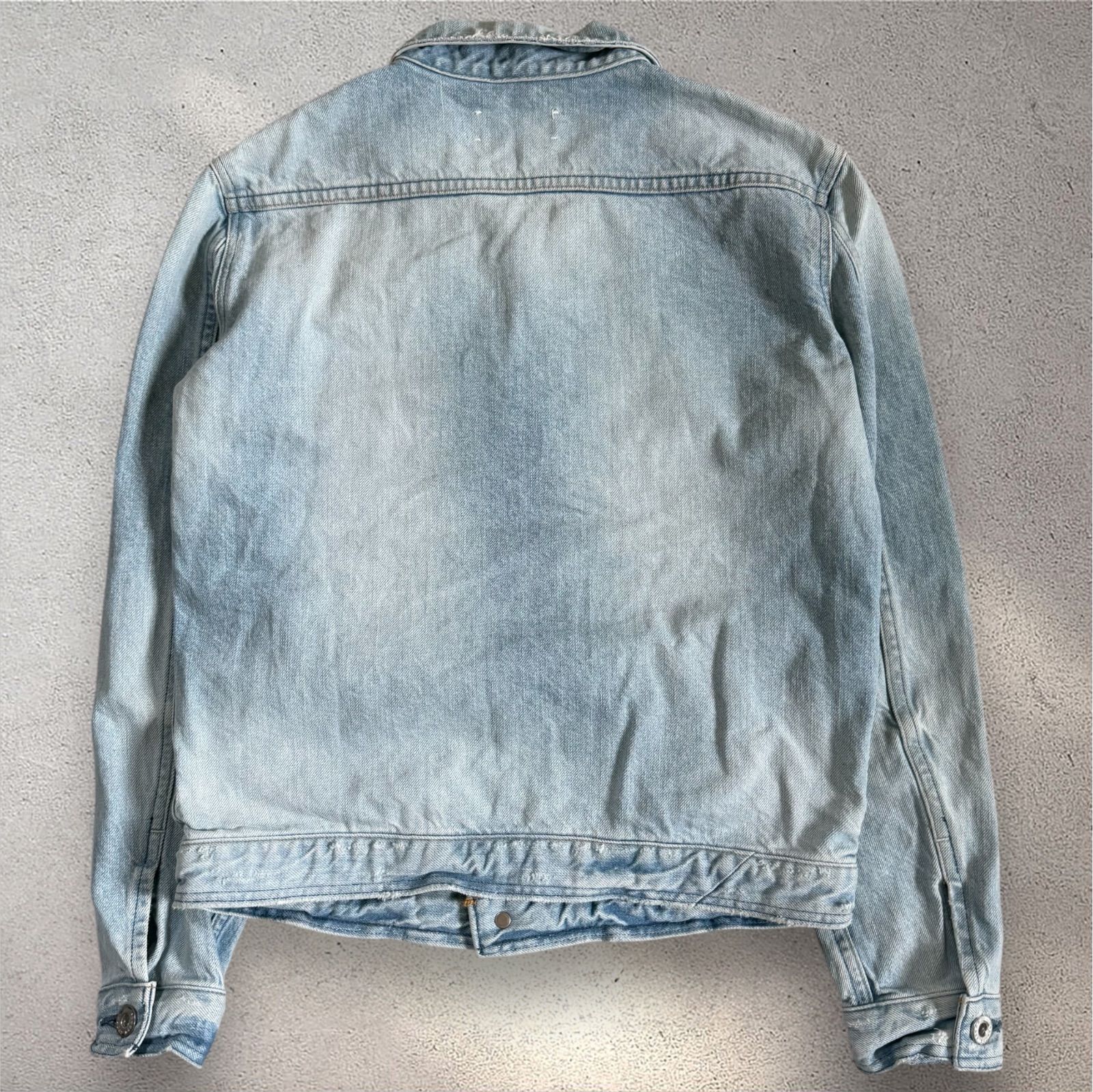 美品】アッパーハイツ デニムジャケット サイズ0 日本製 ブルー upper