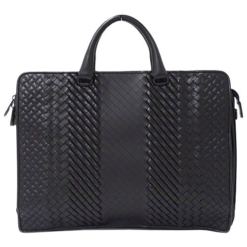 ボッテガ・ヴェネタ(BOTTEGA VENETA) 中古 ビジネスバッグ 美品☆黒
