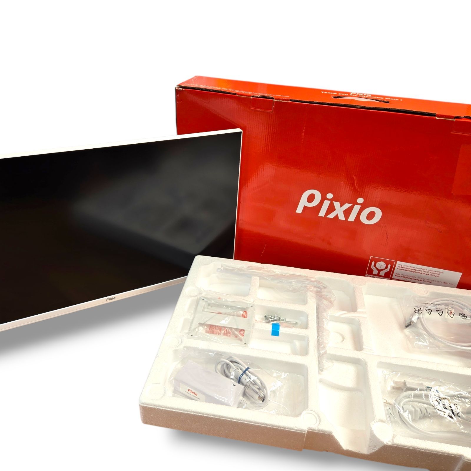 管理番号2103】Pixio PX27U Wave White ゲーミングモニター 27インチ