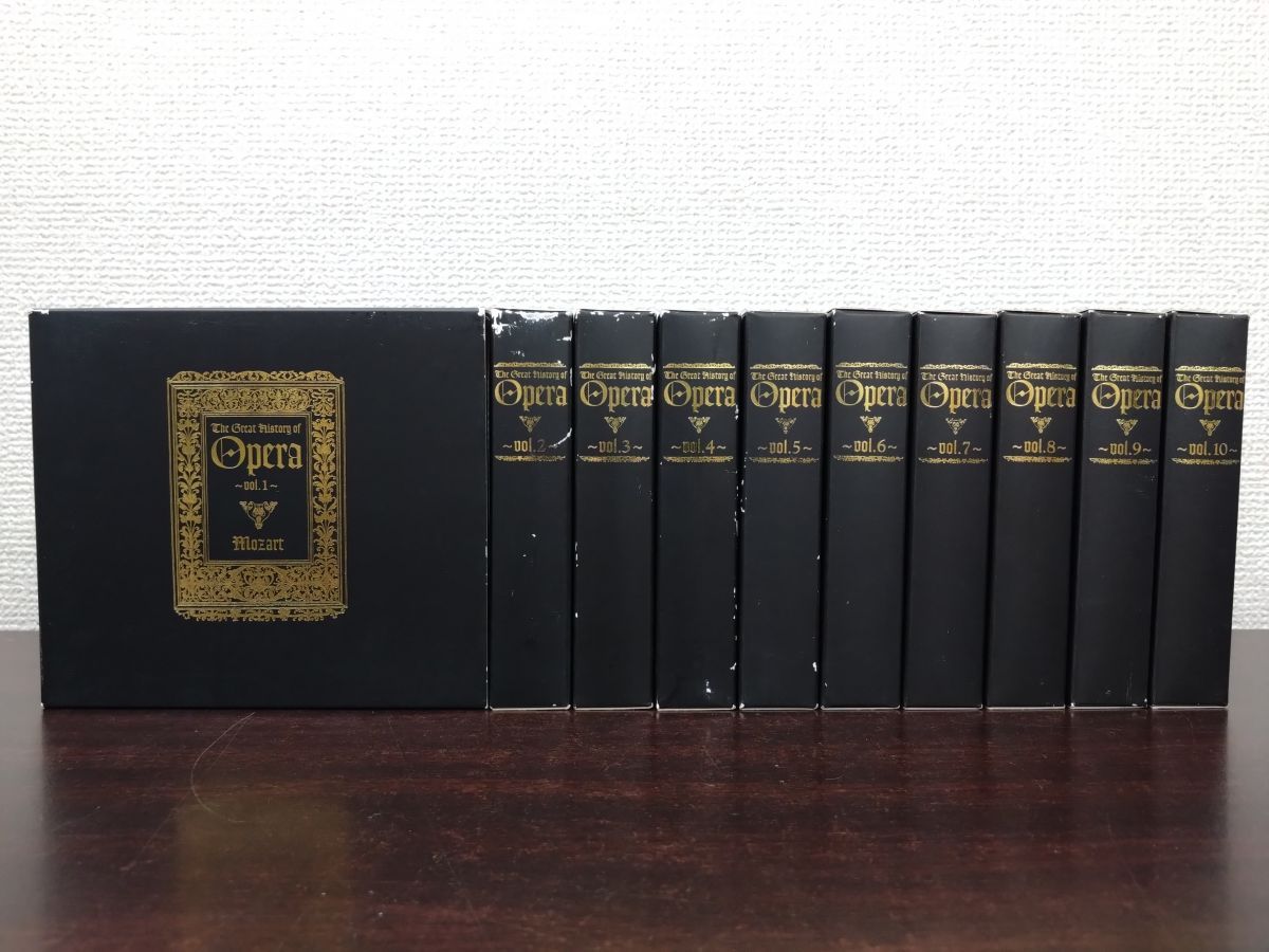 THE GREAT HISTORY OF OPERA オペラ大学 全巻セット／CD10巻40枚揃