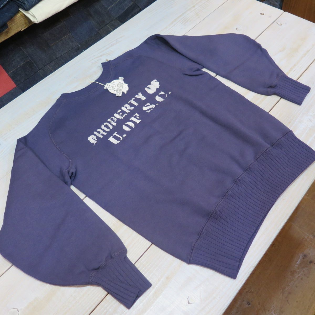 ジョングラッコー】 Property of U of SC ヴィンテージスエット John