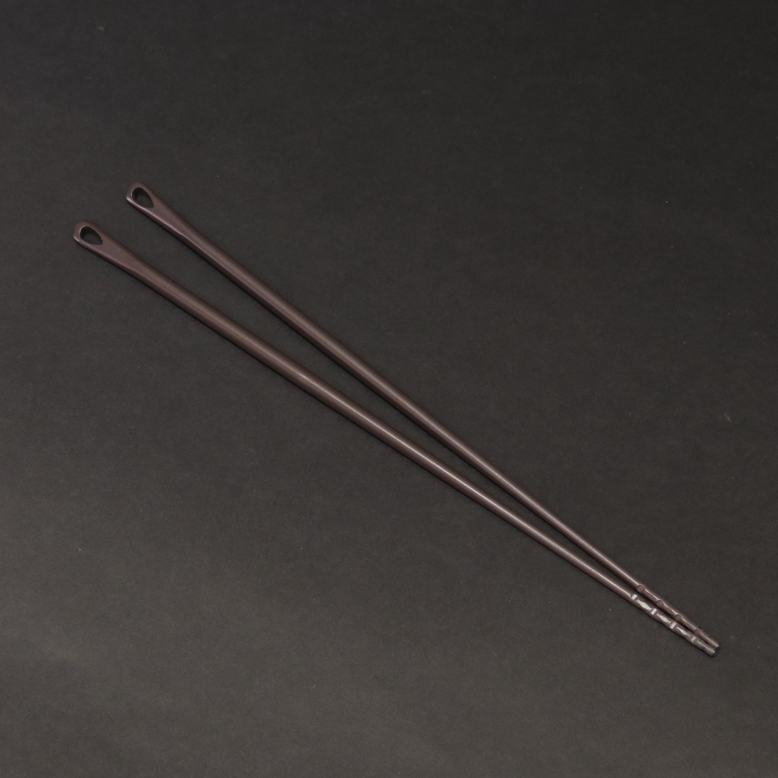 02s84 美品 木村清五郎 真作保証 銅製 美津火箸 煎茶道具 在銘 共箱