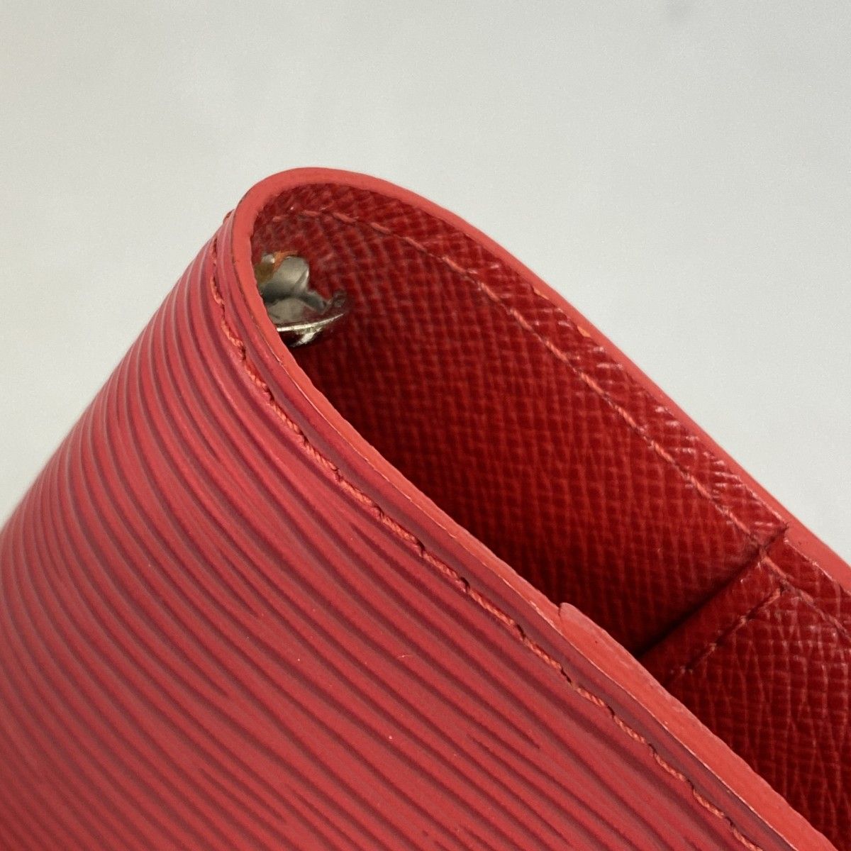  6 ad 3924-k ルイヴィトン 手帳カバー エピ アジェンダPM R 2005 E ルージュ レディース 手帳 手帳 日記 家計簿