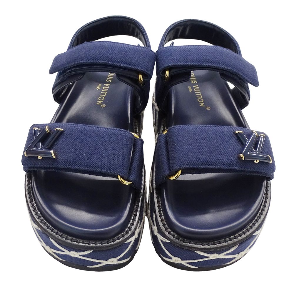 ルイ・ヴィトン LOUIS VUITTON サンダル レディース ブランド LVサン