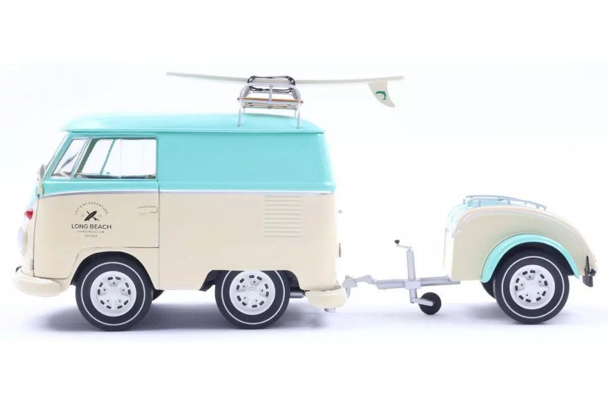 1/18 クール コンビ フォルクスワーゲンT1 ミント/ホワイト ソリド製 1/18 クール コンビ フォルクスワーゲンT1 ミント/ホワイト 2024