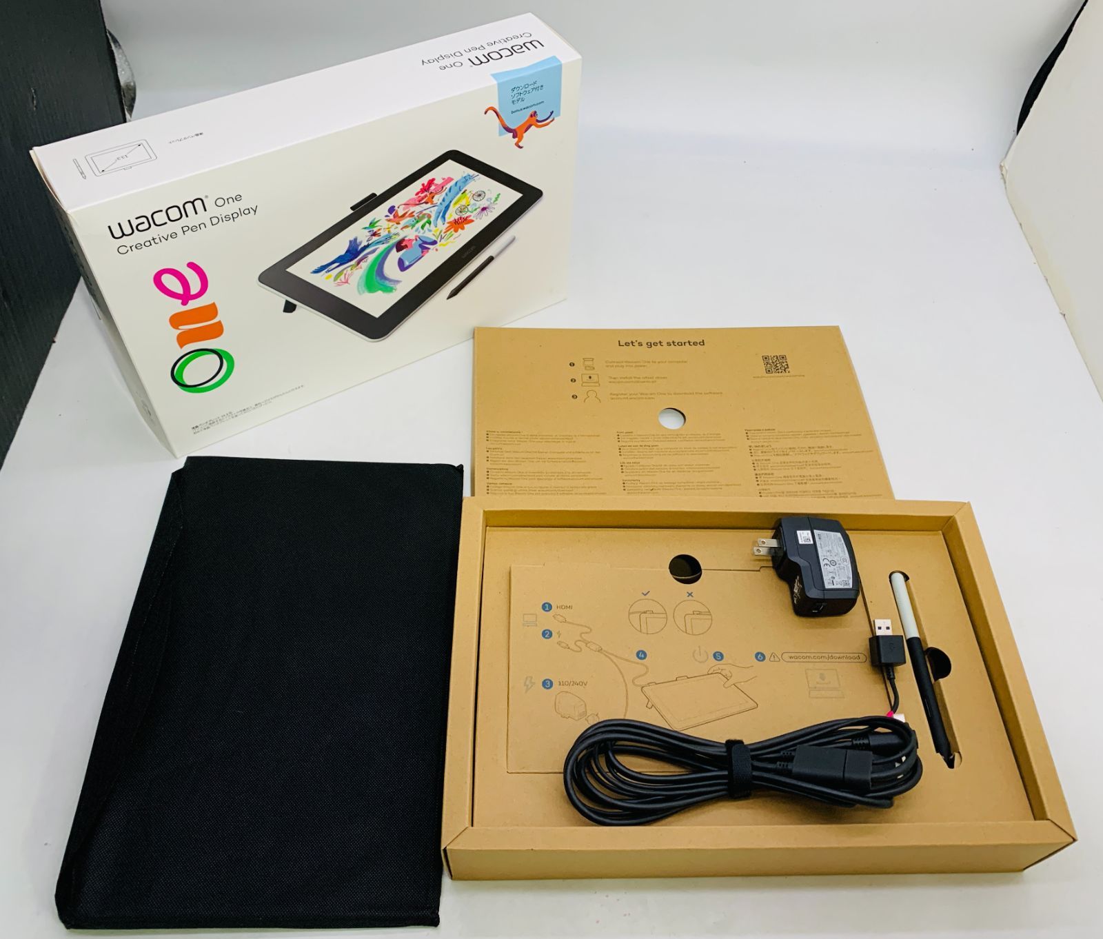 WACOM(ワコム) DTC133W0D 液晶ペンタブレット Wacom One ［13.3型］One