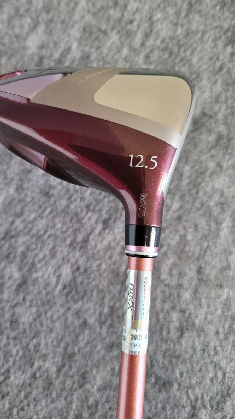 ゼクシオ13 レディース ドライバー 12.5度 MP1300 Lシャフト ボルドー