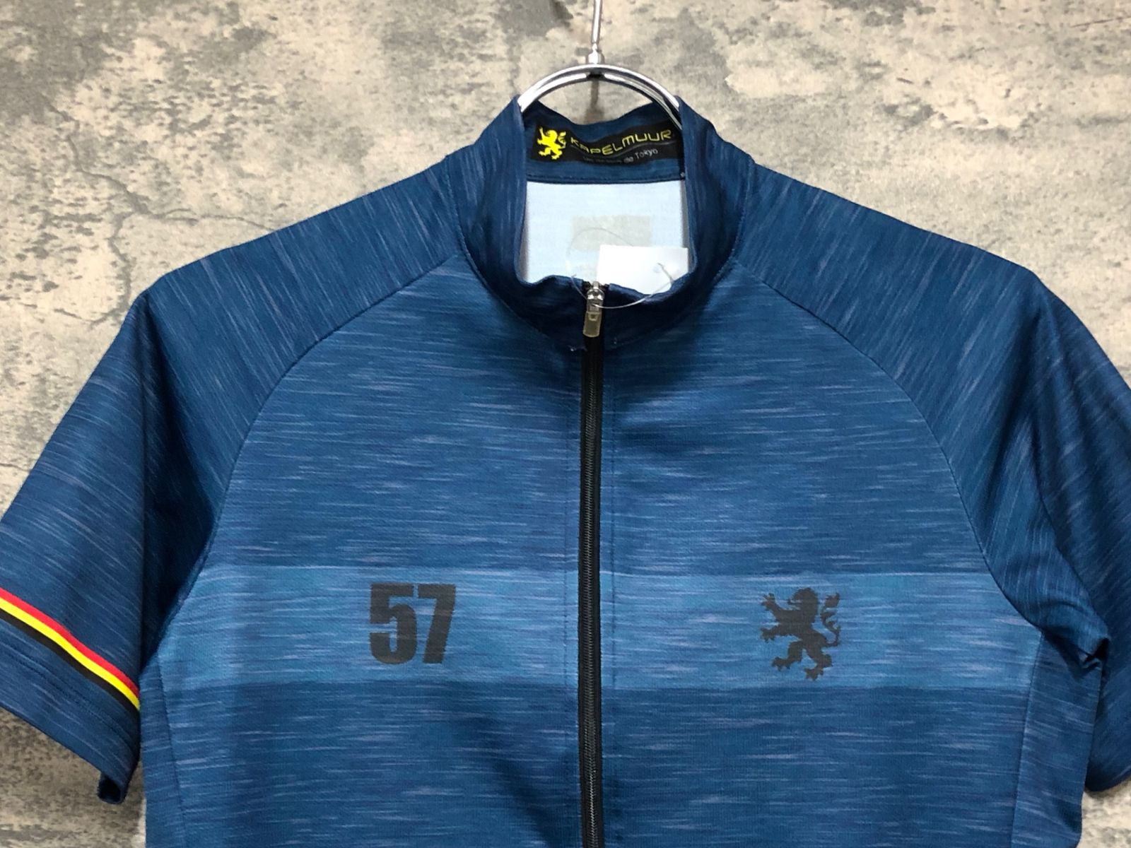 JT013 カペルミュール KAPELMUUR 半袖サイクルジャージ 紺 L相当