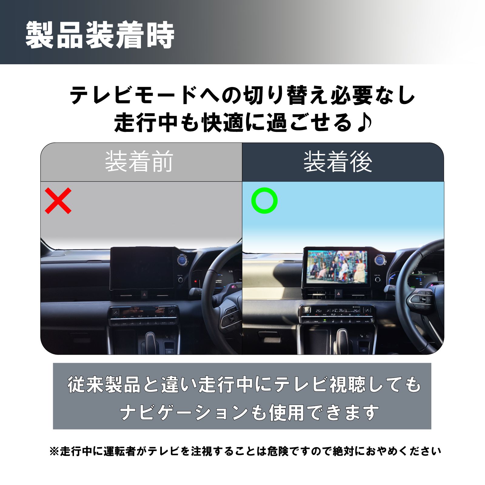 メーカー再生品／1年保証】noanoa90 テレビキット ミエーテレ