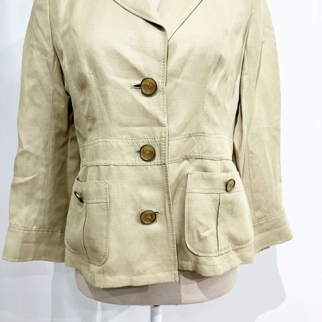 Leilian テーラードジャケット M ライトベージュ テーラードジャケット|レリアン | レリアン公式オンラインストア